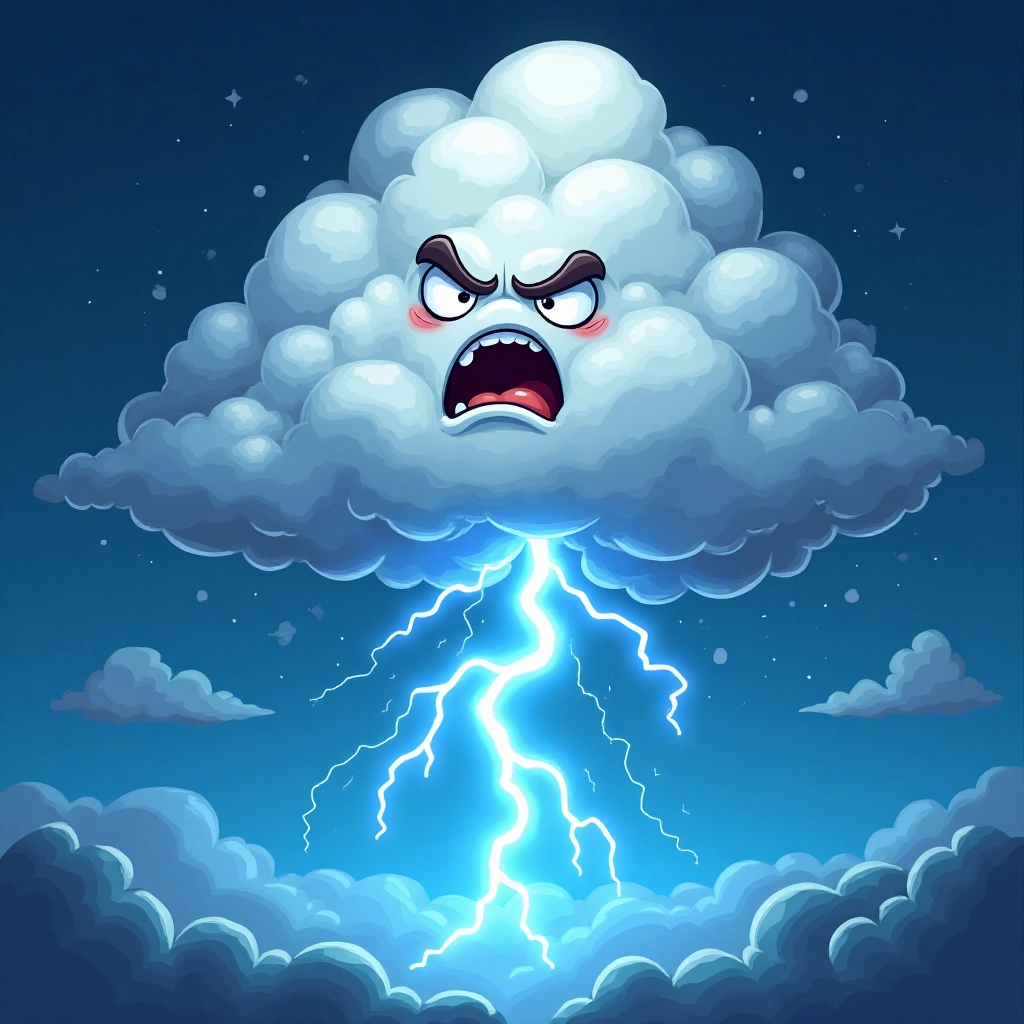 Angry Storm Cloud